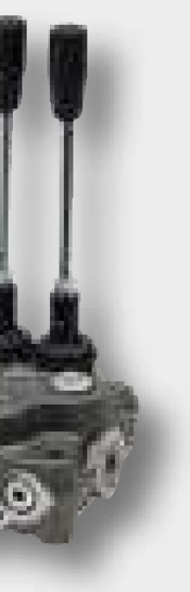 Walvoil Distribuitor hidraulic SD11-2-P-2x (38L) -AET 4/3-Wege, 2 x einfachwirkend, (A geschlossen / Federrückstellung)