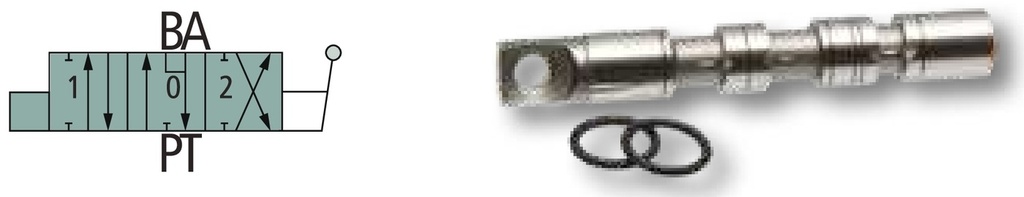 BLB Piston X-40-D cu dubla actiune