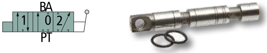 BLB Piston X-40-B cu simpla actiune