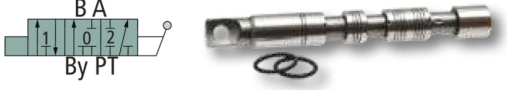 BLB Piston X-70 - 100-B, cu simpla actiune