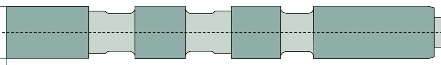 X-P40-SD piston D dublu. A-B deschis - pentru P40 (până la 09.2022)