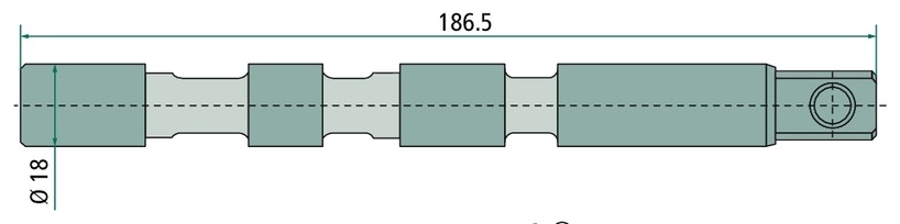 Piston X-Z80-S-D cu dubla actiune - pentru P80 (până la 02.2023)