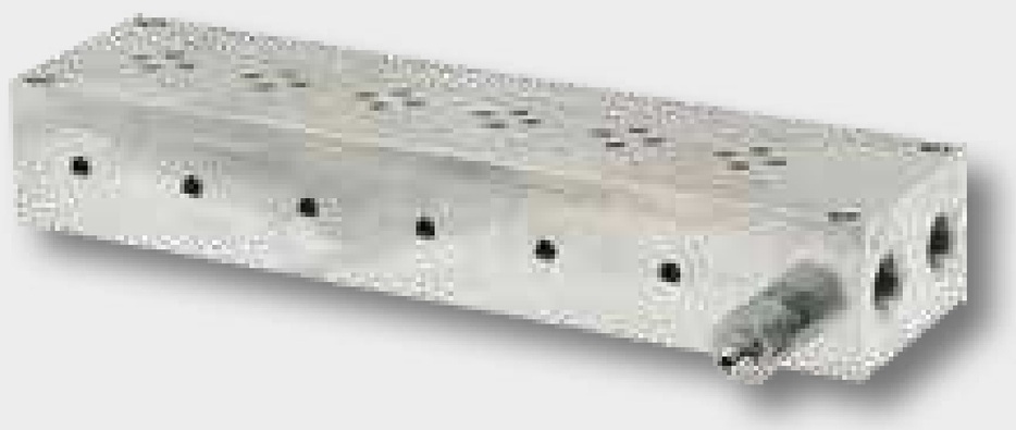 Placă de bază NG6 x 3 cu DBV 250 bar