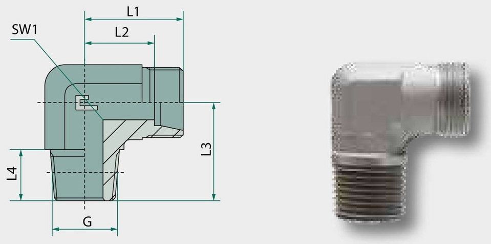 X-WER 10 L 1/2 KEG - fara piulita olandeza si inel taietor