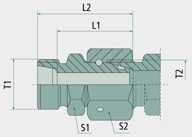 GEVM 42 L 48 DKO WD M52 x 2