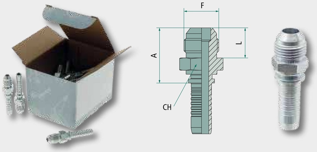 PN 08 AGJ 9/16" - Dry Fit