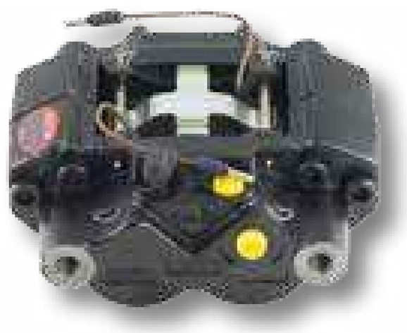 KNOTT Etrier cu piston cu miscare in sens contrar