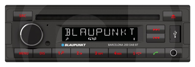 Blaupunkt Radio Barcelona 200 DAB BT - DAB+, Bluetooth, CD, USB, AUX-IN