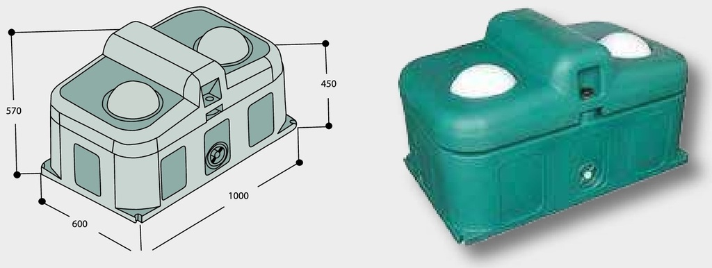 Suevia Adapatoare - Mod. 630 cu 1 punct de adapare, ferit de inghet