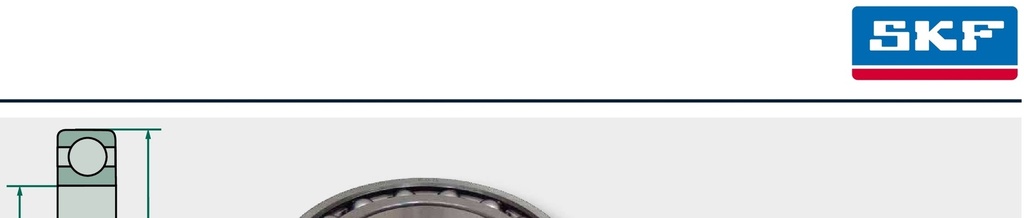 SKF Rulment cu role canelate 6002 15 mm