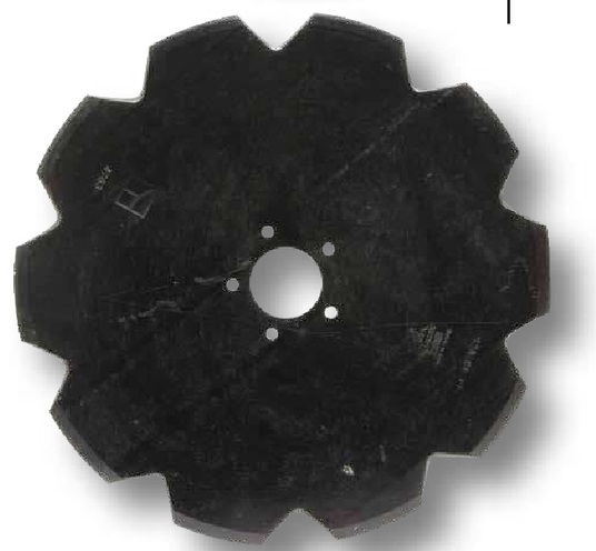 Disc taietor plug - dintat, Ø 500 x 5 mm