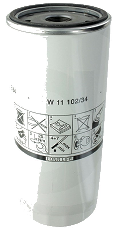 MANN FILTER Filtru ulei 1 1/8"-16 UN-2B