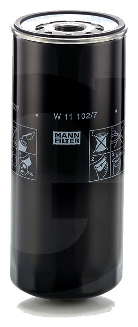 MANN FILTER Filtru de ulei Spin-on 93 mm