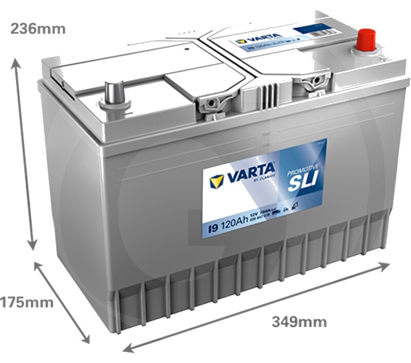 Varta Baterie de pornire 12 V / 120 Ah - ProMotive HeavyDuty I9 12 Volt, 120 Ah, 780 A