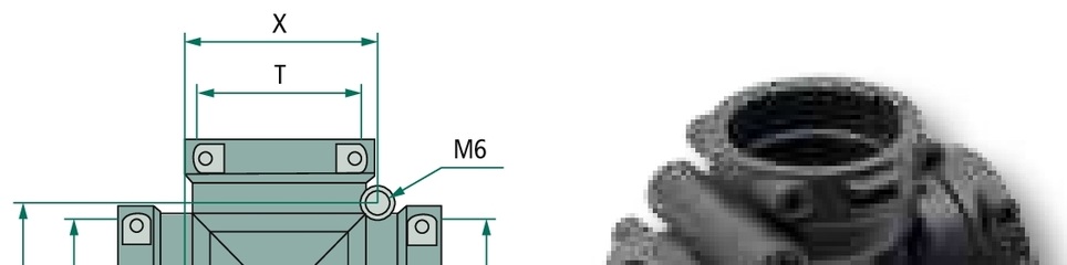 ARAG Piesa cu 4 cai - 90°