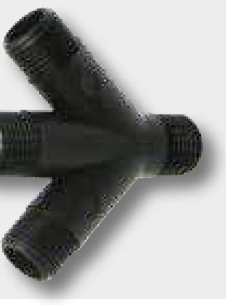 ARAG Racord cu 4 căi - 45°