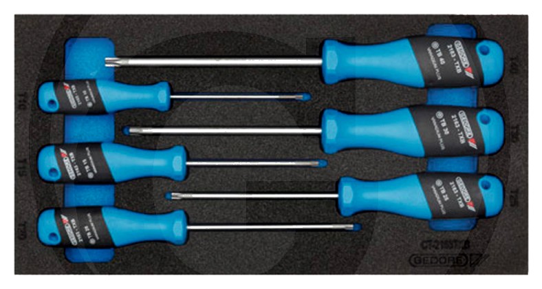 GEDORE set surubelnita, BTX - Modul CT 6-piese