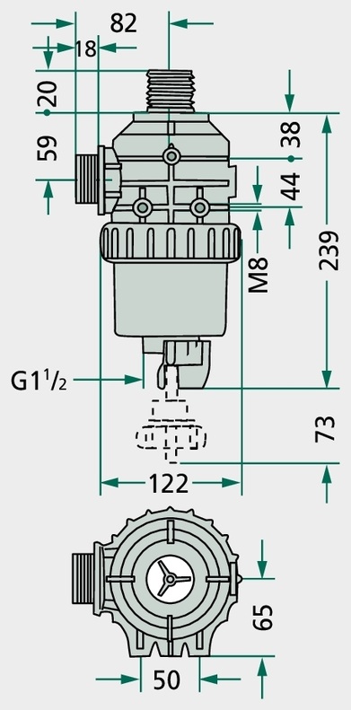 ARAG O-ring - ptr insertie filtru