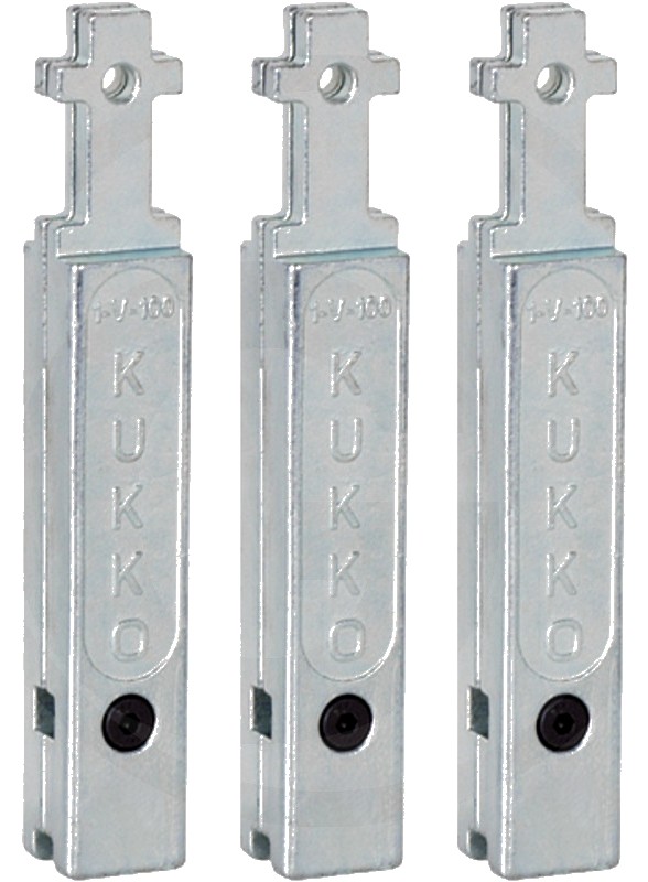 Kukko 3 extensii de cârlig de tracțiune (set) 137 mm