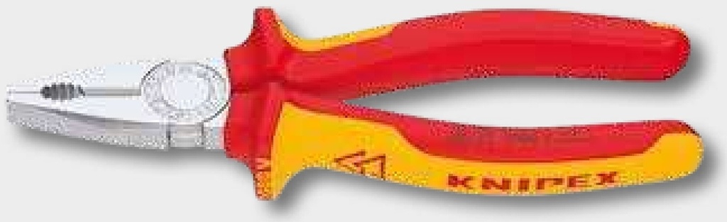 KNIPEX Cleste combi - manere cu invelisuri in doua culori din diverse componente