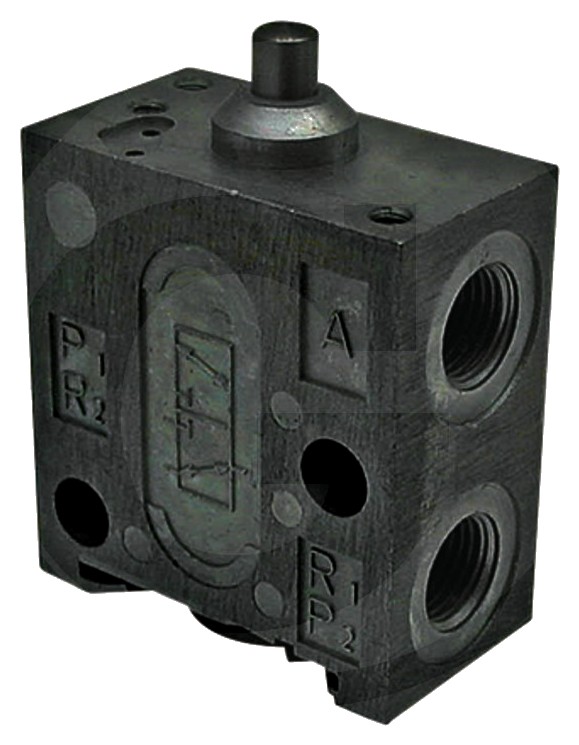 Wabco Supapa de trecere 3/2 - Fendt actionare buton de presiune, mecanica