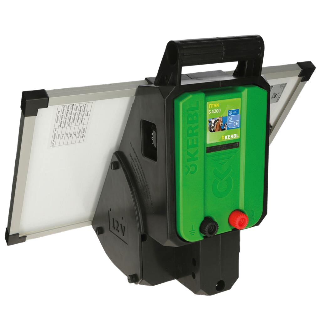 Energizant solar TITAN S 4200 si Alimentare cu panou 12 V 95 km 01269