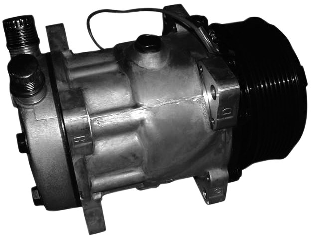 Compresor SANDEN pentru R134 gaz Tensiune 12 V 05345