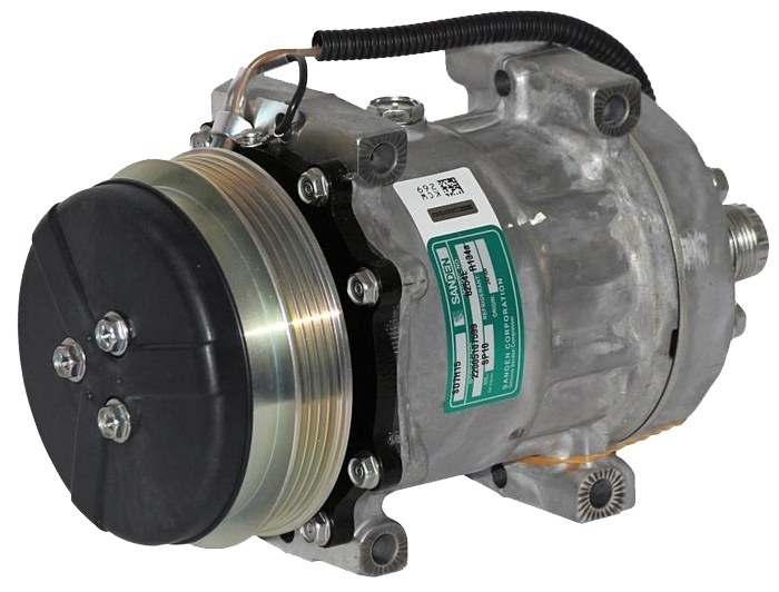 Compresor SANDEN pentru R134 gaz Tensiune 12 V 05451