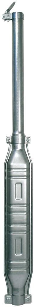 TOBA DE OȚEL DIN TITANIU ACOPERIT ÎN ALUMINIU - TIP DREPT 12405