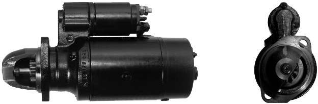 Motor de pornire Tensiune 12 V 3 kW 12804