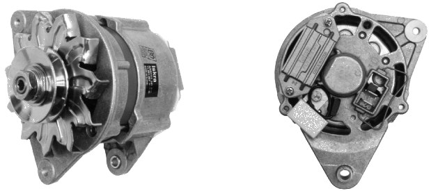 Date alternator 14 V - 34 A 12817