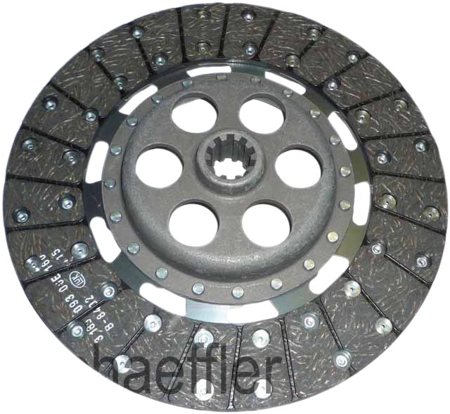 Disc ambreiaj central rigid 178 mm 15183