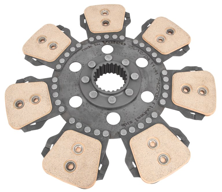 Disc central 7 palete cu arcuri de tensionare 330 mm 15292