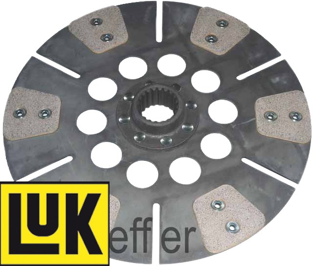 Disc ambreiaj central rigid 6 palete 310 mm 15392