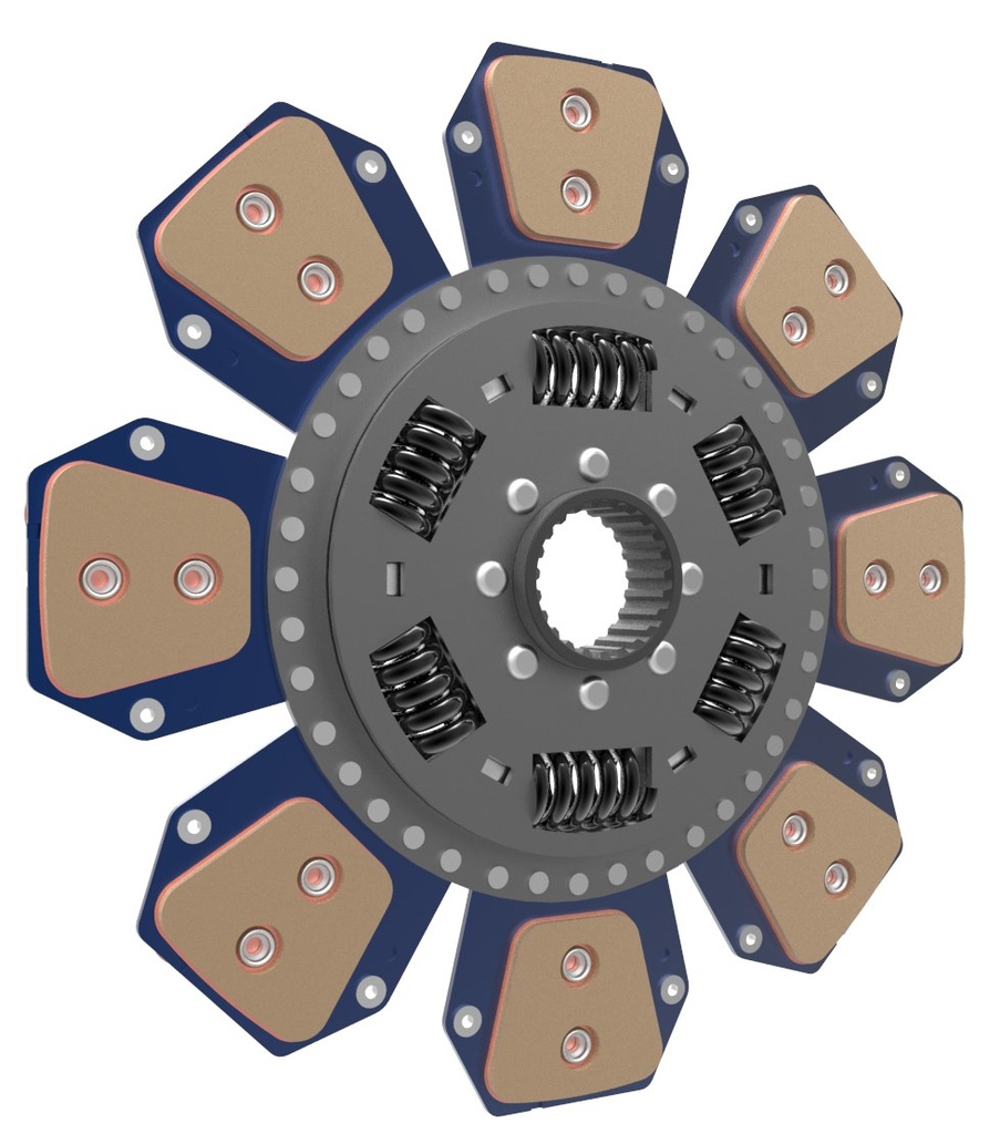 Disc central 8 palete cu arcuri de tensionare 327 mm 15421