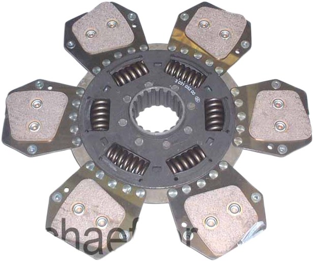 Disc central 6 palete cu arcuri de tensionare 310 mm 15537