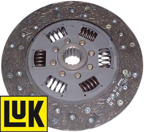 Disc central cu arcuri de soc 225 mm 15906