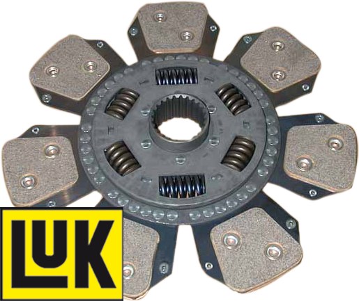 Disc central 7 palete cu arcuri de tensionare 350 mm 15909