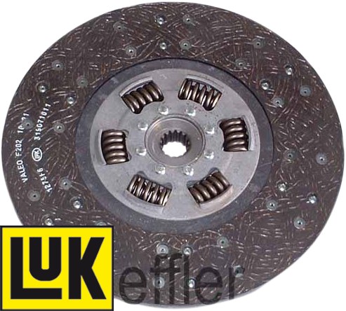Disc ambreiaj priza de putere cu arcuri 295 mm 15937