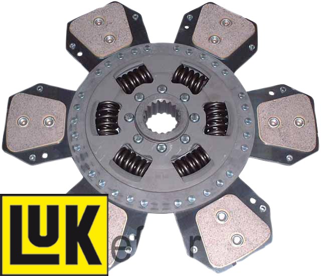 Disc central 6 palete cu arcuri de tensionare 310 mm 15950