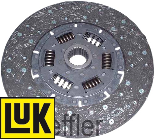 Disc central cu arcuri de soc 191 mm 15963