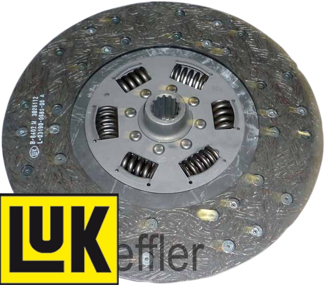 Disc central cu arcuri de soc 165 mm 15986