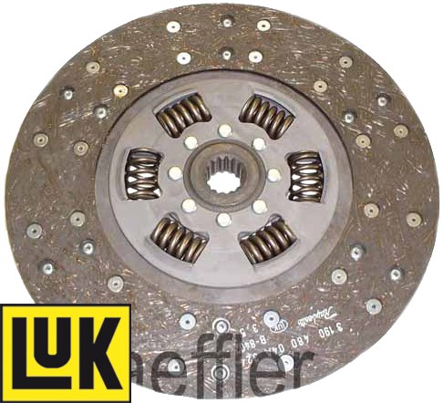 Disc ambreiaj priza de putere cu arcuri 280 mm 16012