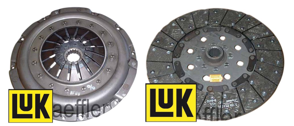 Kit ambreiaj dublu disc cu disc central 16091