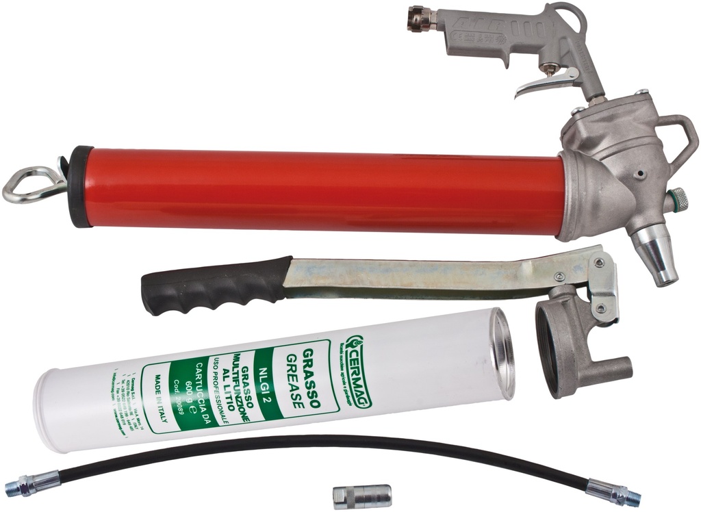 Pompa pentru unsoare pneumatica cu cartus Ø 56 Cartus 600 g 500 mm 20099