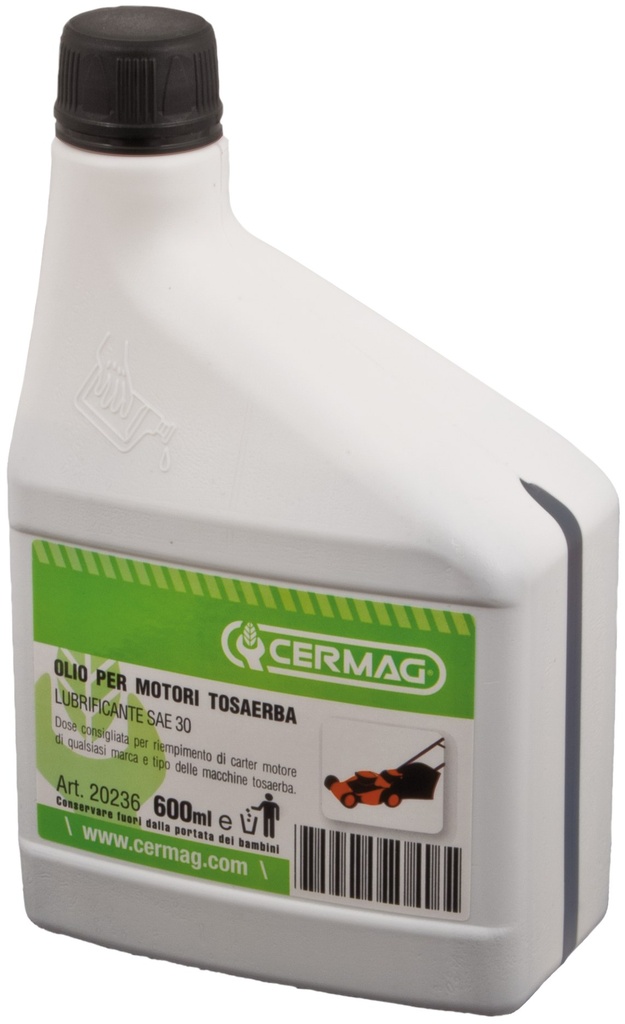 ULEI SAE 30 pentru MOTOARELE DE COSIT GAZON - 600 ML 20236