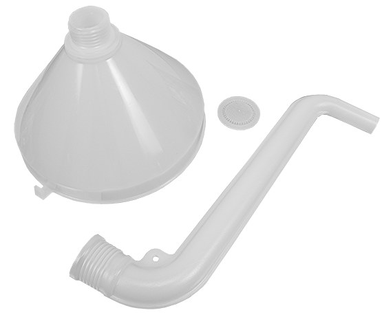 Pâlnie curbă rigidă cu filtru 20265
