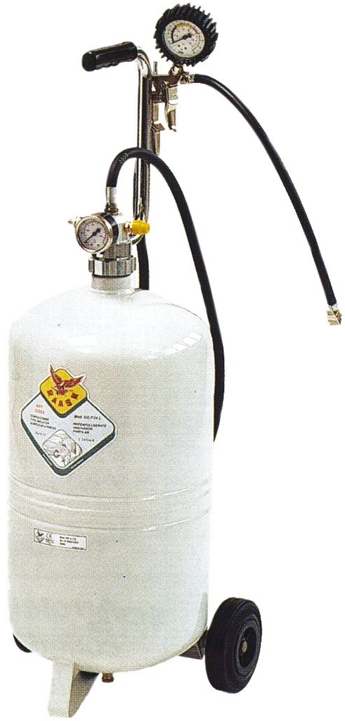 24 l Rezervor UMFLAT ANvelope montat pe cărucior 24 l 20469