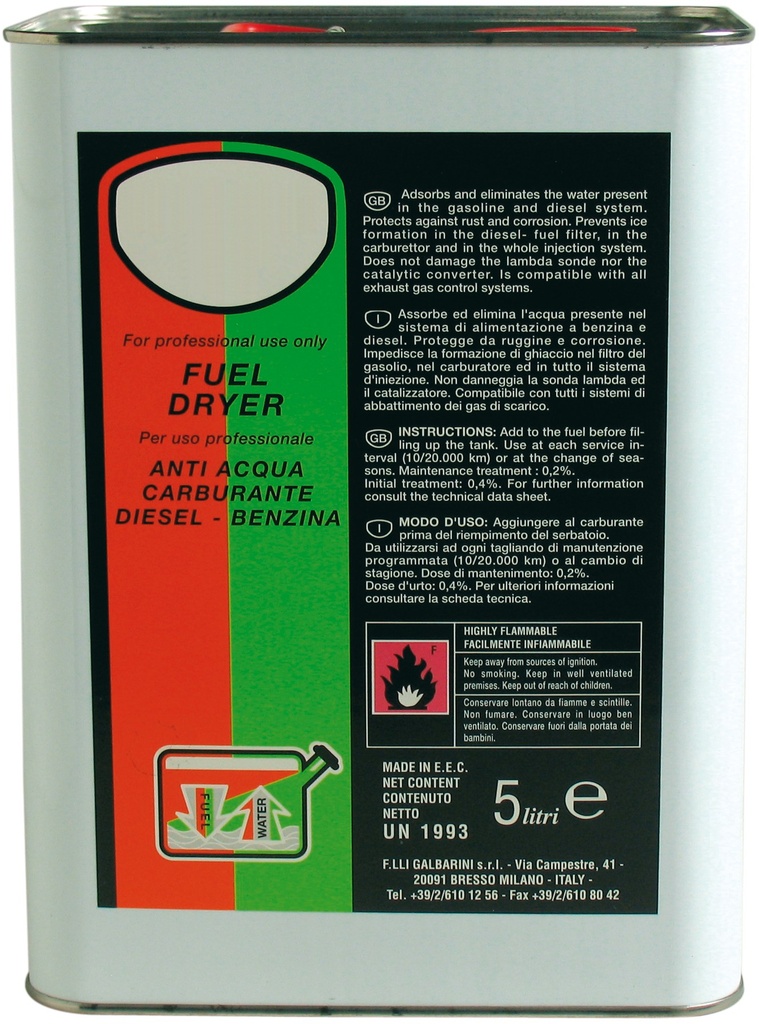 Water remover pentru fuel - 5 L 20606
