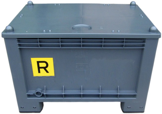 RECIPIENT CU CAPAC PENTRU BATERIE PLATE - 300 LITRI 20841